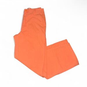 Ariztia Sunday Best Pastel Orange Straight Leg Pants Size Size 6